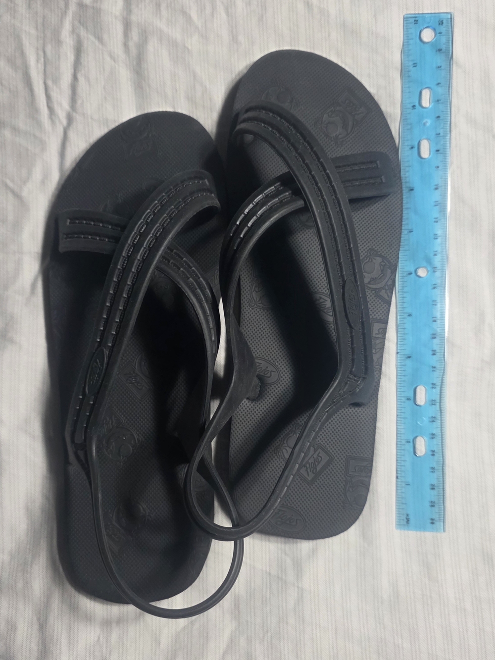 Flojos Black Slingback Sandals NWOT, US M 11/W 12